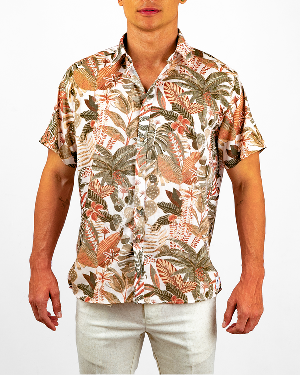 Camisa Caribeña Tropical