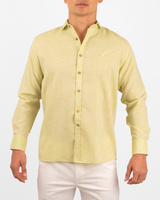 Camisa Cuello Spread Verde Pistacho - ML