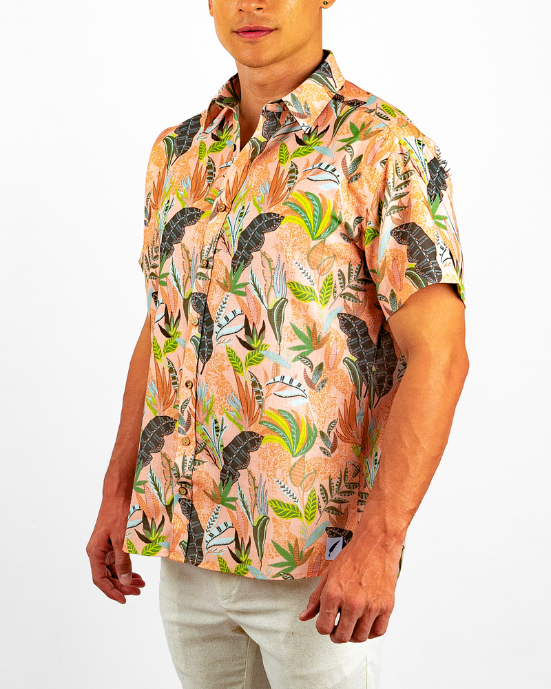 Camisa Caribeña curuba jungle