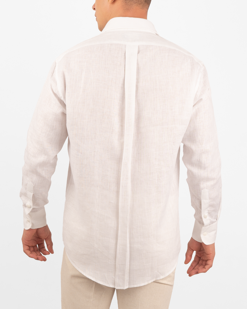 Camisa blanca de Lino