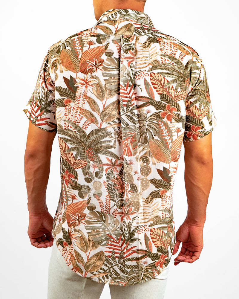 Camisa Caribeña Tropical