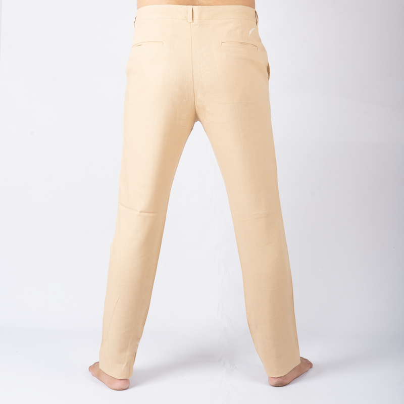 Pantalon Lino kaki