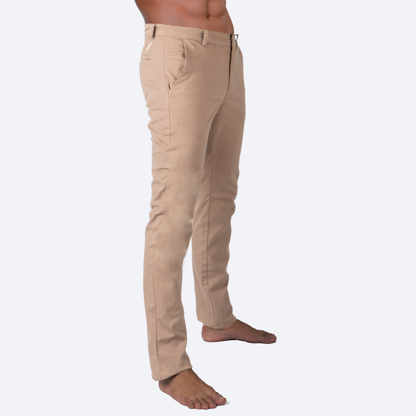 pantalón de dril kaki