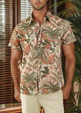 Camisa Caribeña Tropical