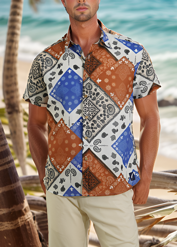 Camisa Caribeña paliacades