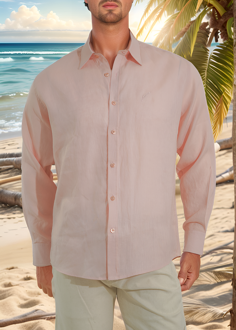 Camisa 100% Lino Curuba